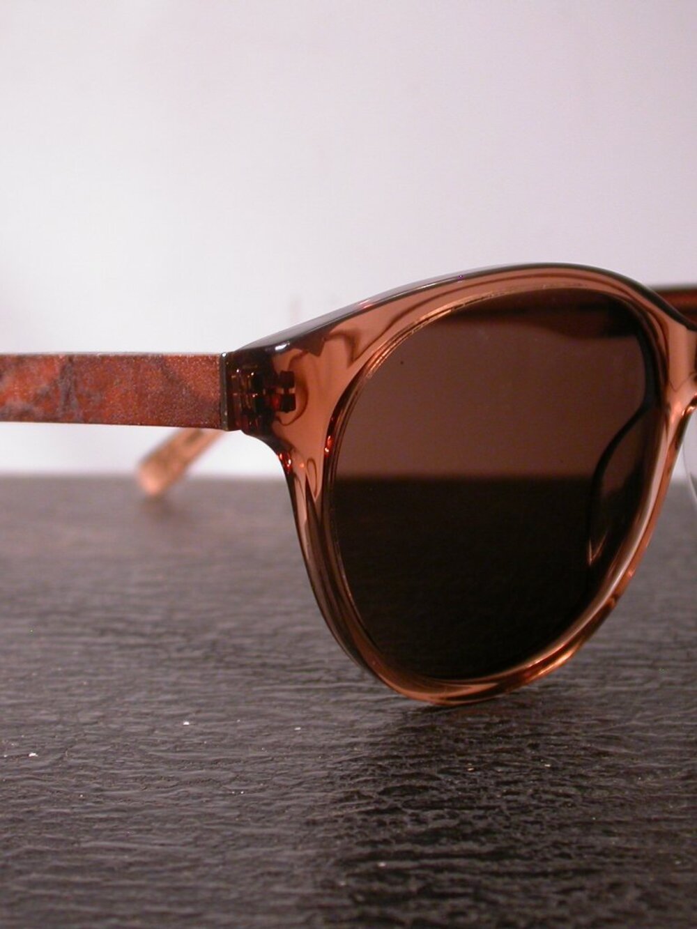 Shwood Madison Wood and Amber Clear Classic Sunglasses Frames USA